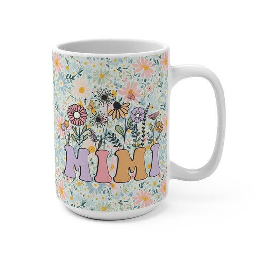 Floral Mimi 15oz Mug