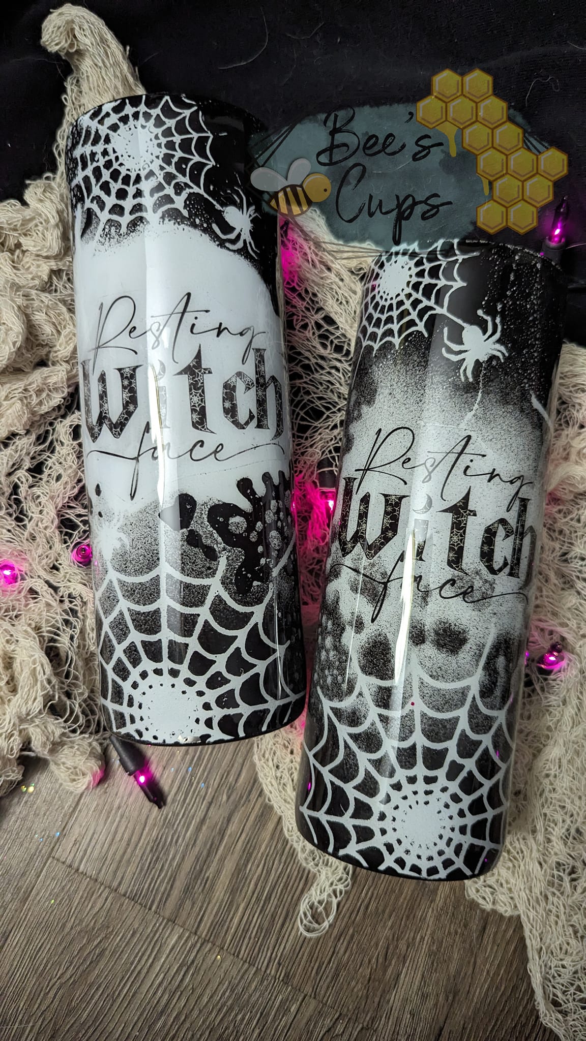 RTS Resting Witch Face 20oz Skinny