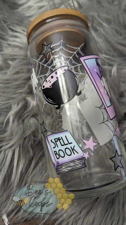 RTS 20oz Spell Book Glass Can