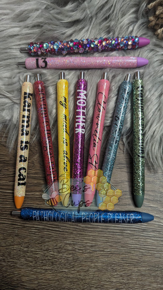 Swiftie Phrases Pen Set