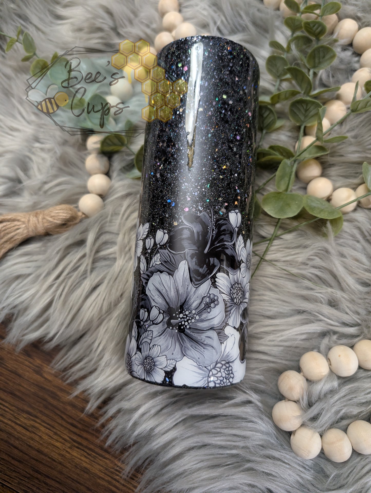 Monochromatic Floral 20oz RTS