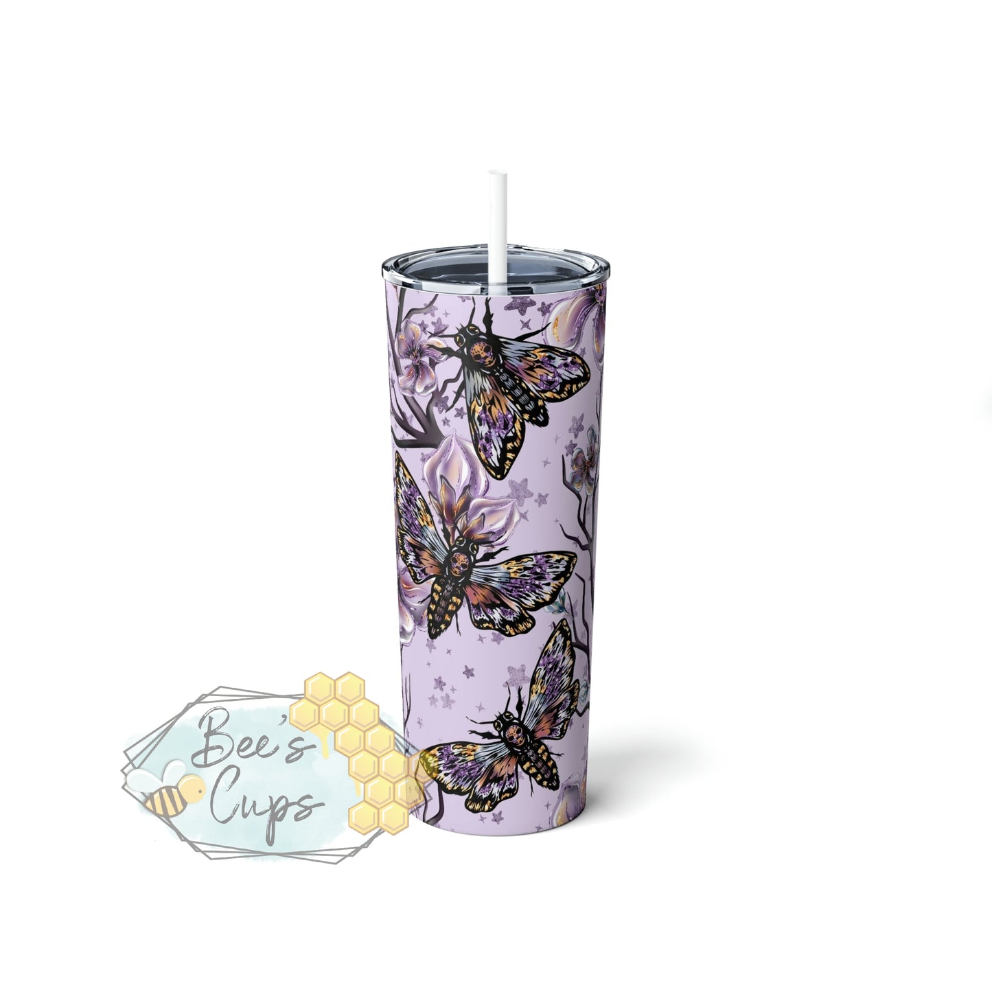 20oz Skinny Celestial Moth