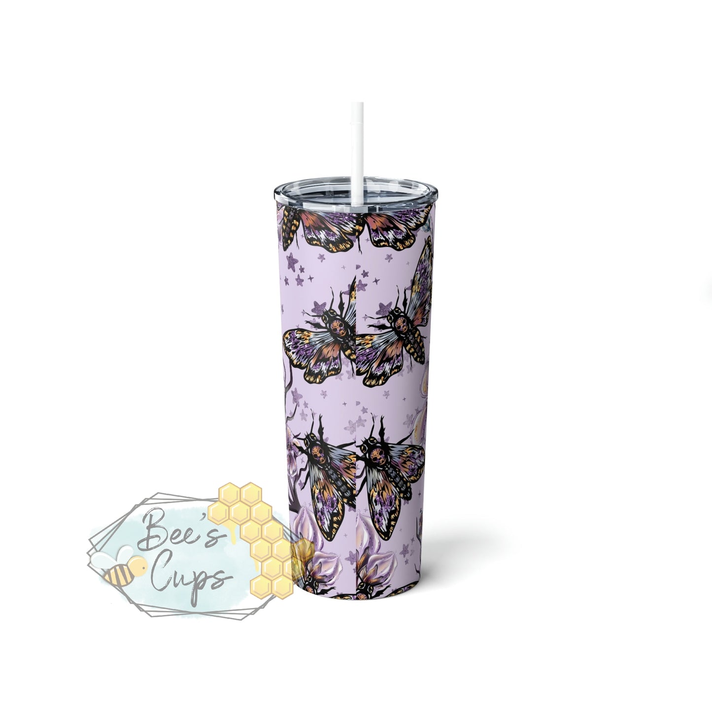 20oz Skinny Celestial Moth