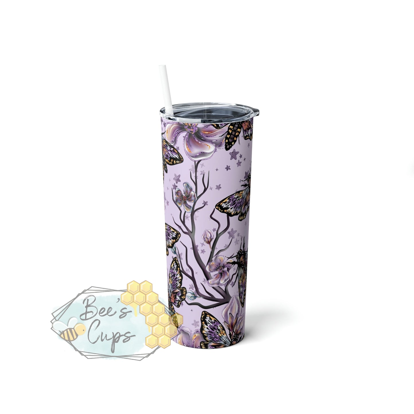 20oz Skinny Celestial Moth