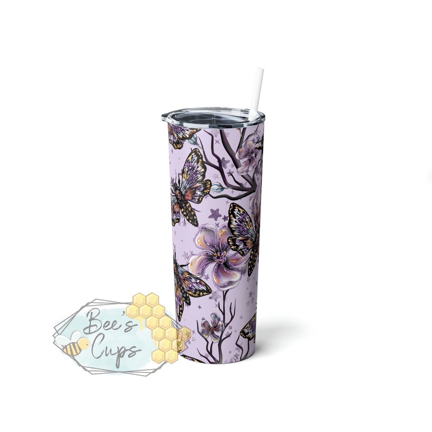 20oz Skinny Celestial Moth