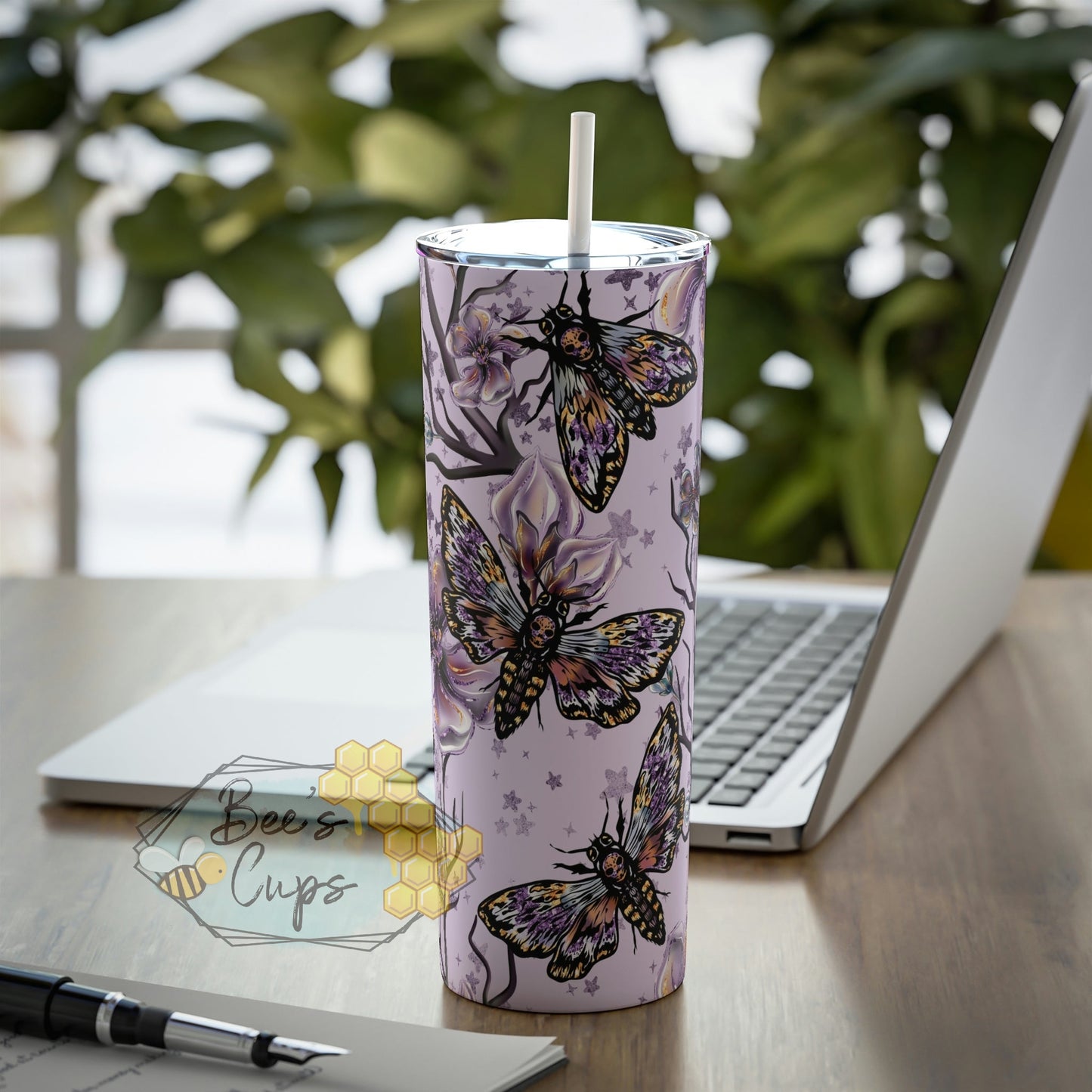 20oz Skinny Celestial Moth