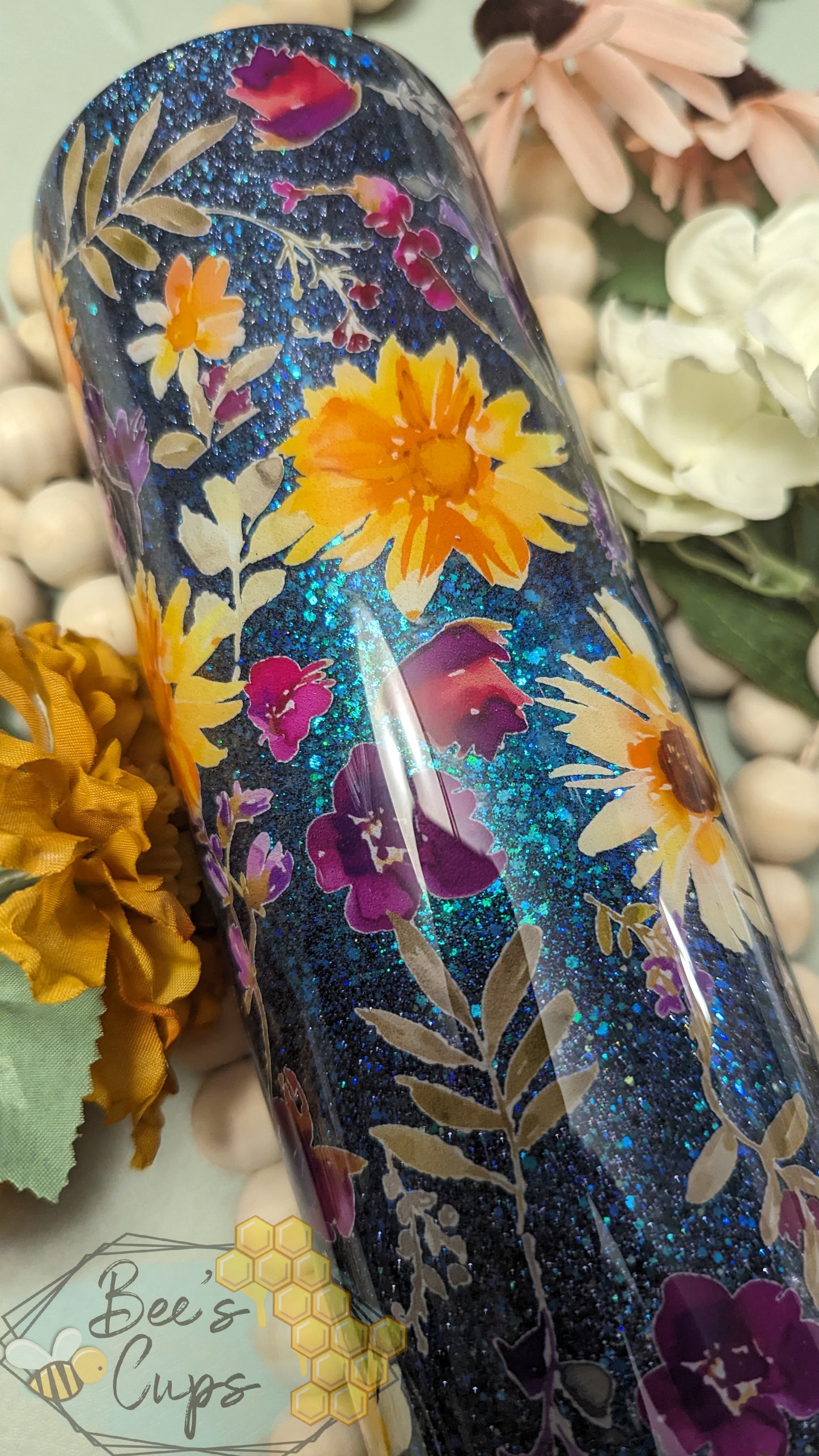 RTS Fall Florals 20oz Skinny