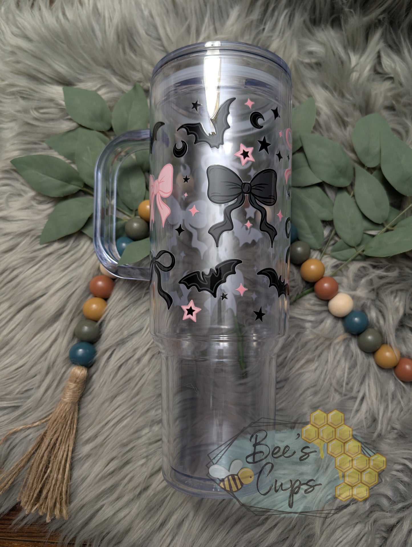 PREORDER Bats and Bows 40oz Acrylic