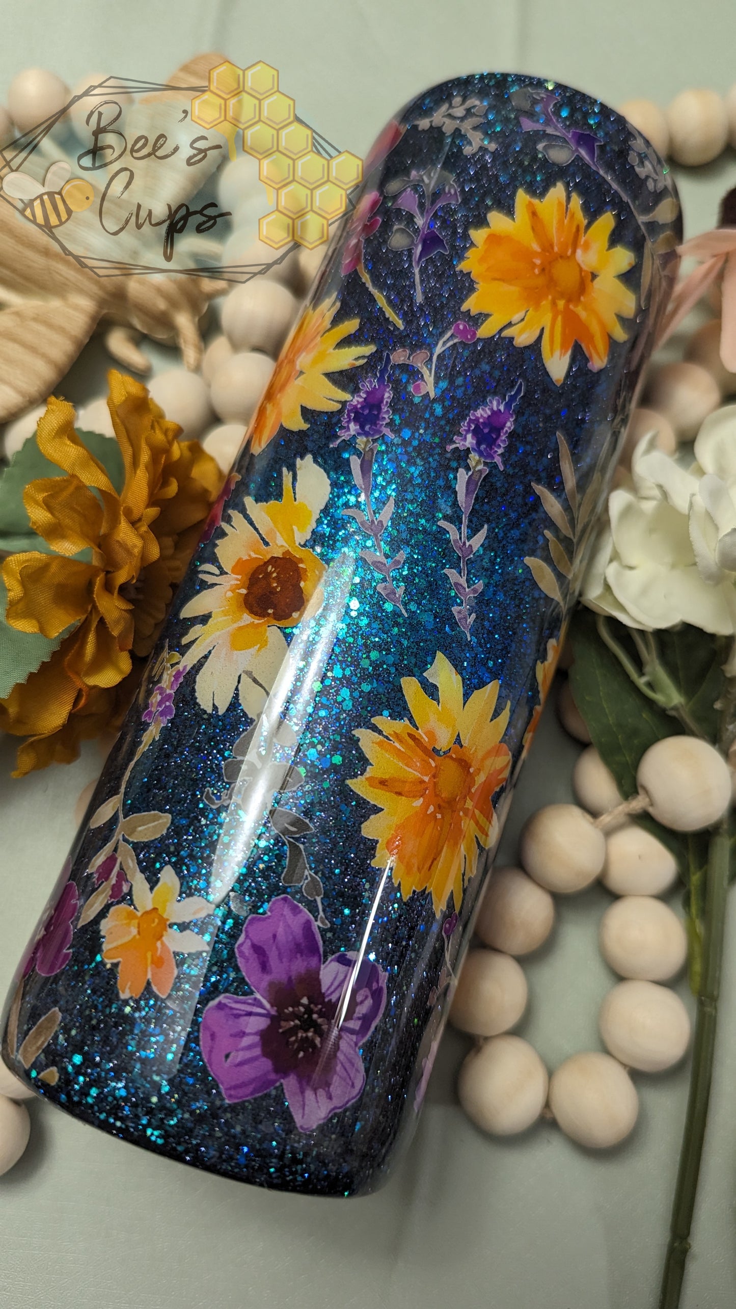 RTS Fall Florals 20oz Skinny