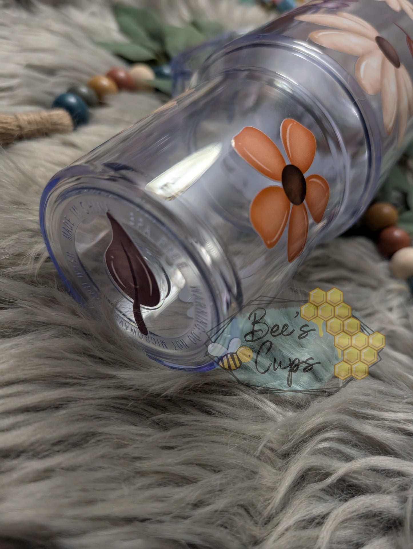 PREORDER Fall Florals 40oz Acrylic