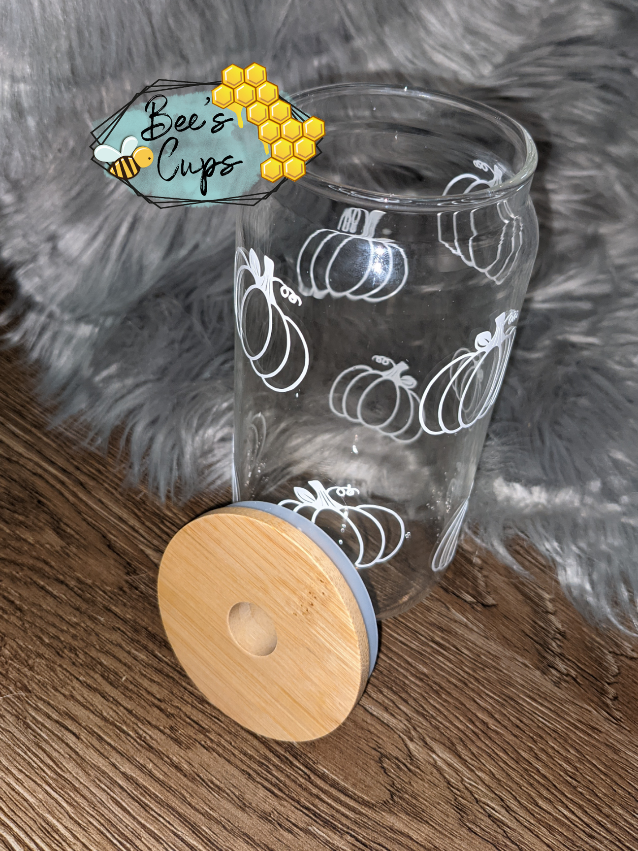 ABCDEFU 20oz Glass Mug