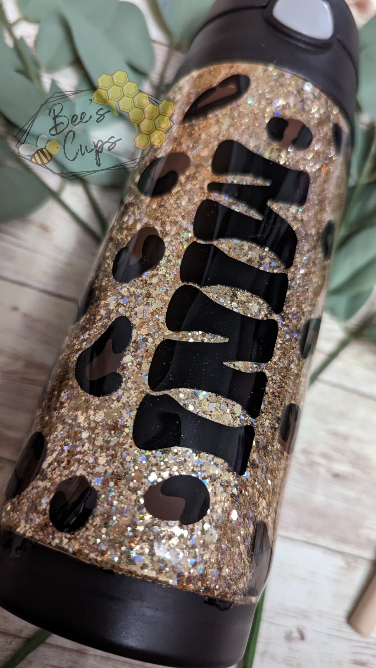 Mama & Mini Leopard Tumbler Set