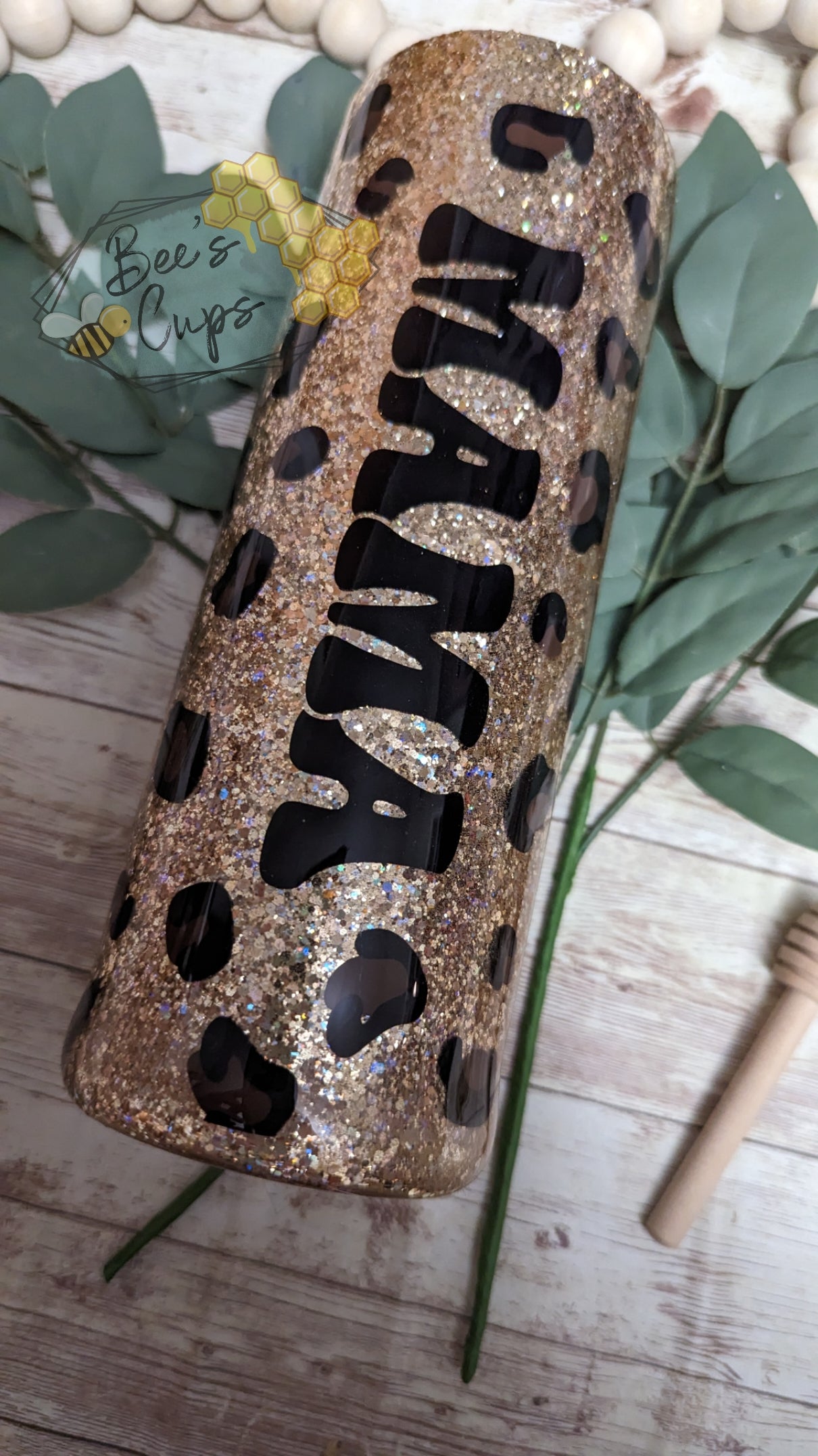 Mama & Mini Leopard Tumbler Set