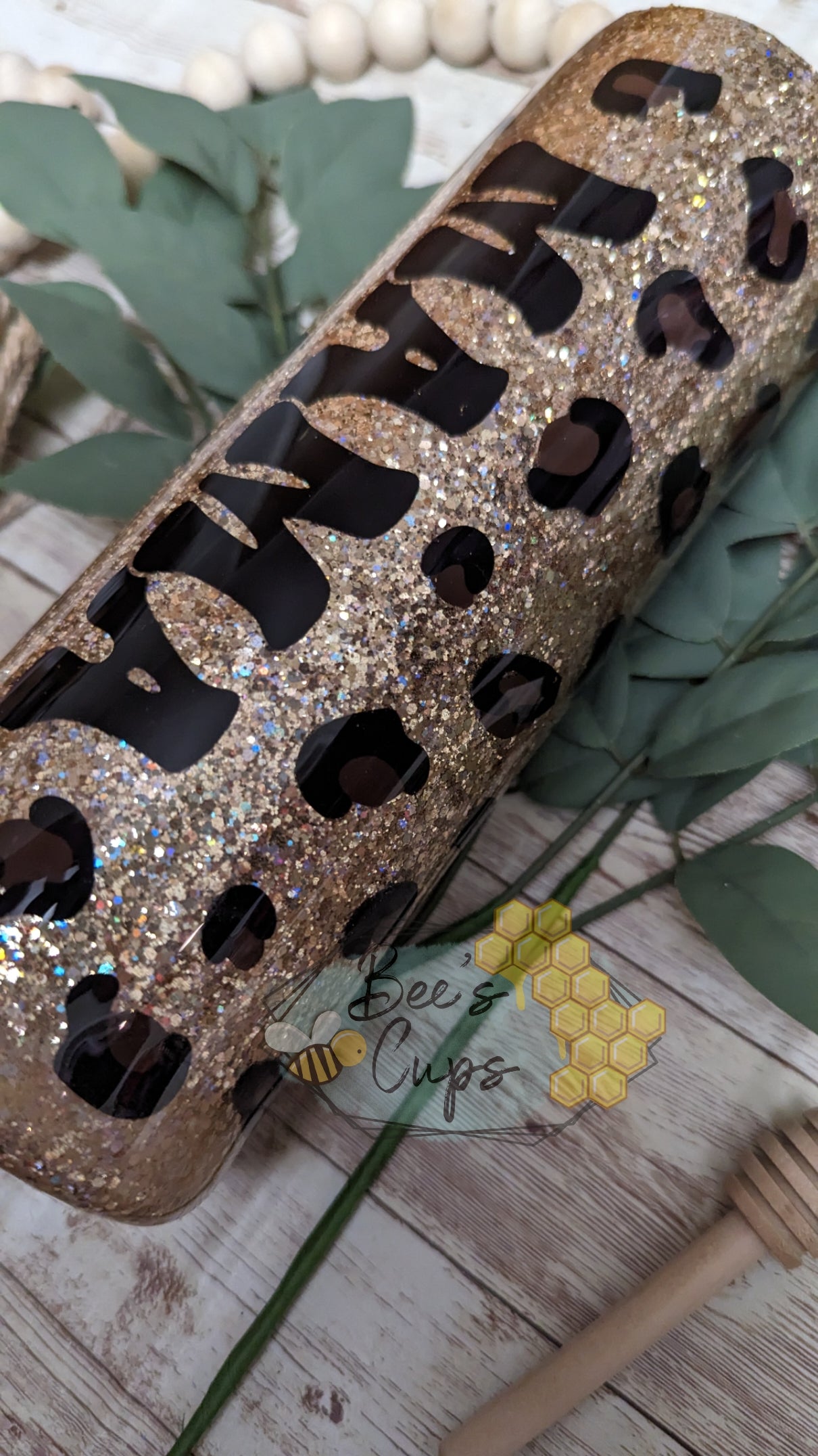 Mama & Mini Leopard Tumbler Set