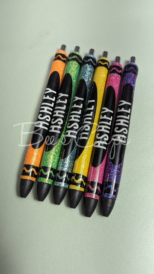 Crayon Pens and Mechanical Pencils