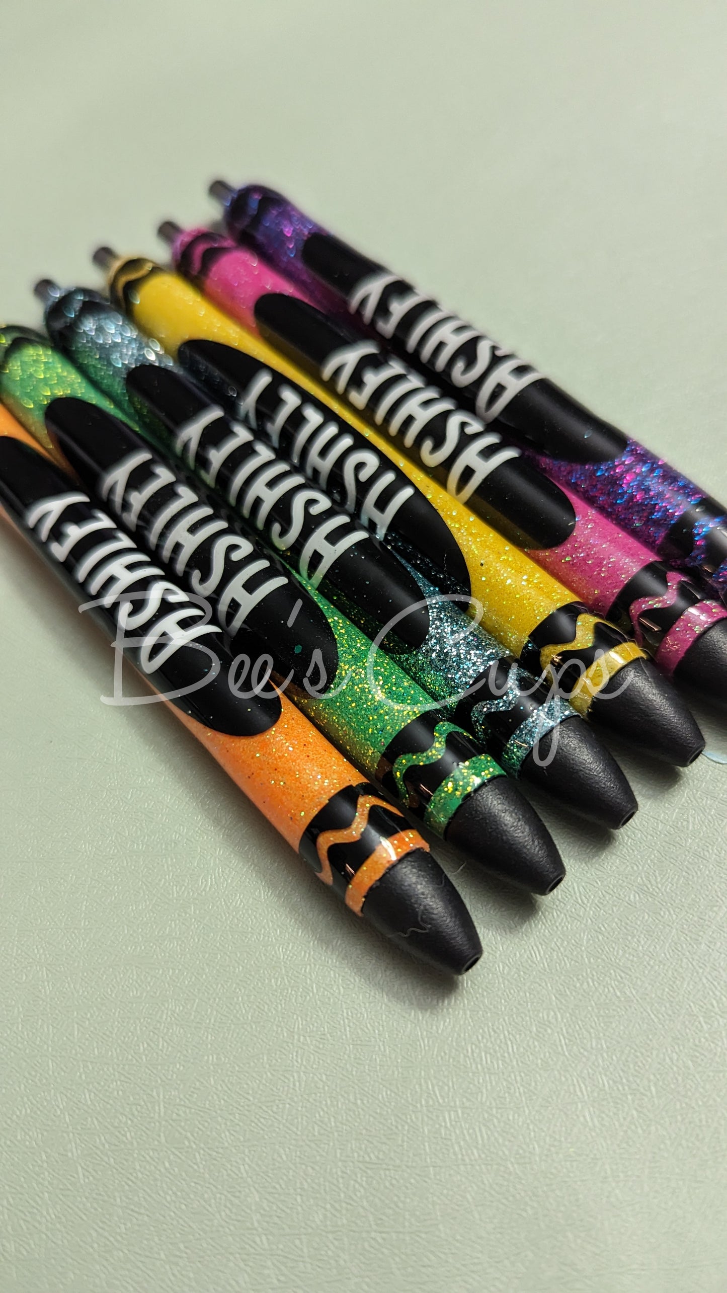 Crayon Pens and Mechanical Pencils