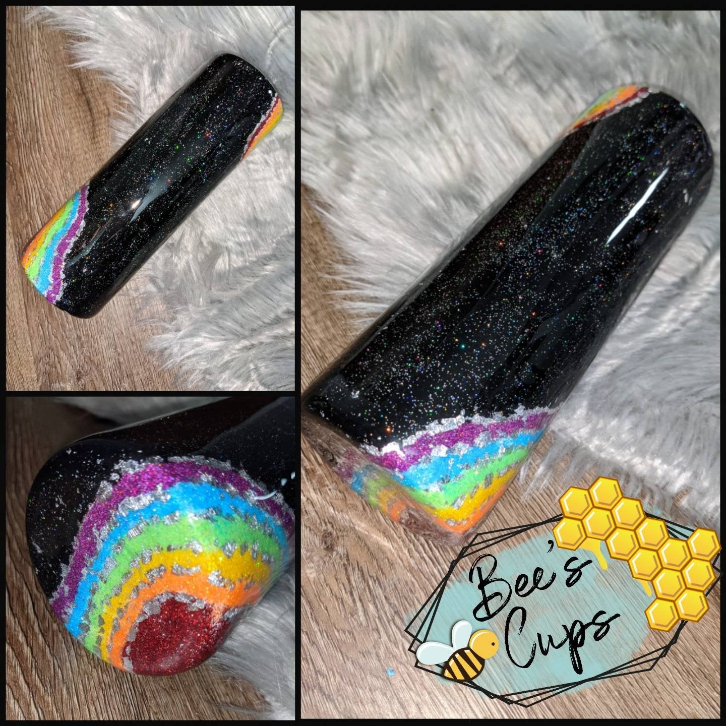 Rainbow Geode