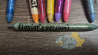 Swiftie Phrases Pen Set