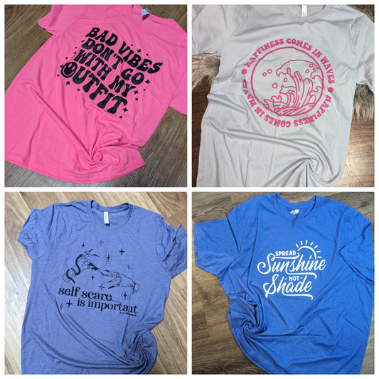 Bella Canvas Tees