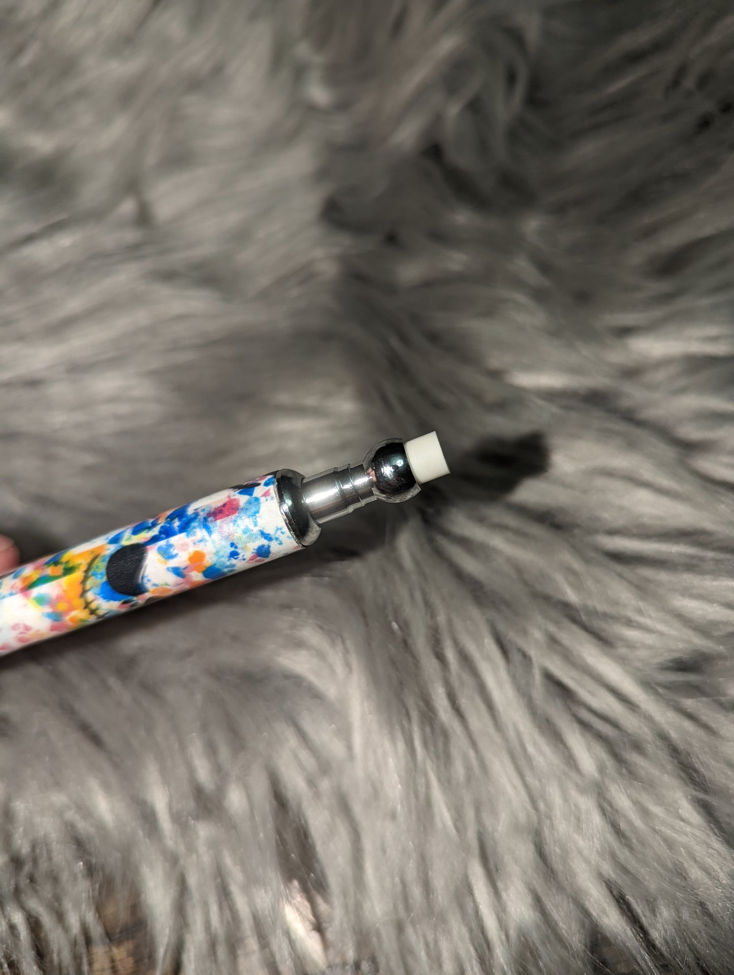 Two Color Glitter Ombre Customizable Pens and Mechanical Pencils