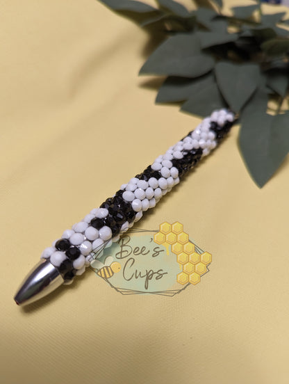 Patterned Rhinestone Pens & Mechanical Pencils